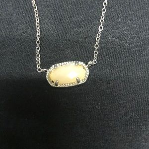 Silver over copper Kendra Scott necklace.